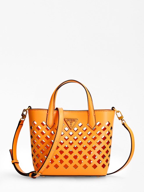 Mini Bolso Shopper Adivina Naranja