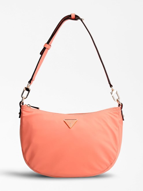 Bolso Hobo Coral Eco Gemma Asa Adivina Extraible