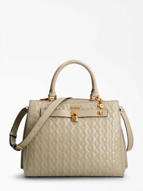 Bolsillo De La Mano Verde Isidora G Brillo Logo Adivinar