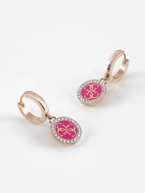 Oro Rosa Golden-hour-pendientes Adivinar