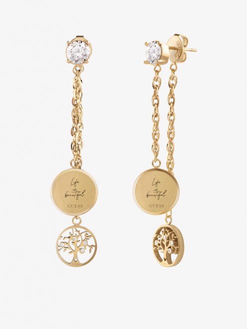 Pendientes De Talismán En Oro Múltiple Guess