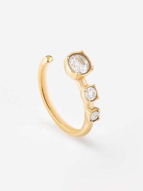 Supongo Que El Anillo De Rayos De Sol De Oro Multiple