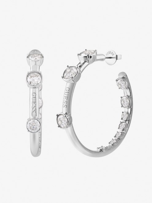 Pendientes De Plata Con Diseño De Rayos De Sol