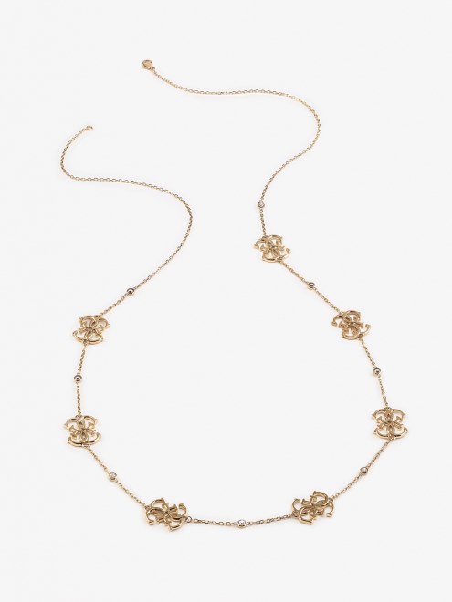 Collar De Estado 4g Adivinar Multi Oro