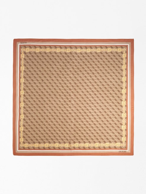 Marrón 4g Logo Aviana Kefiah Supongo