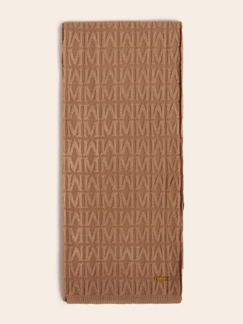 Fular Marciano Jacquard Beige Conjetura