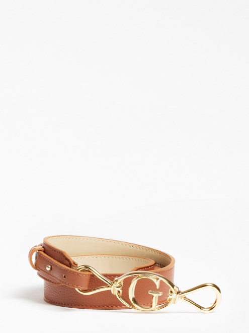 Cinturón Marrón Con Logo G