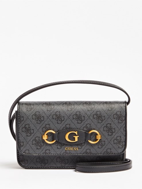 Funda Para Móvil Guess Izzy Gris Con Correa