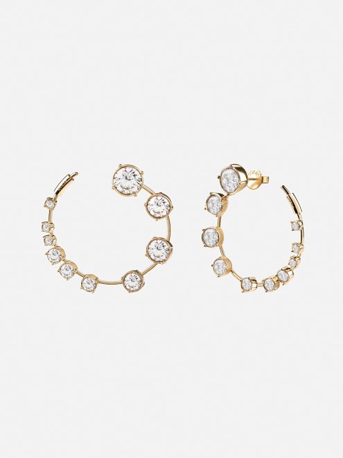 Aretes Rayos De Sol Multi Gold Adivinar