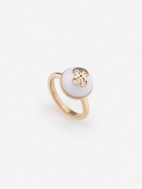 Anillo De Oro Con El Logo De Adivinar 4g