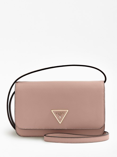 Supongo Que Rosa Laurel Saffiano Caja Del Teléfono