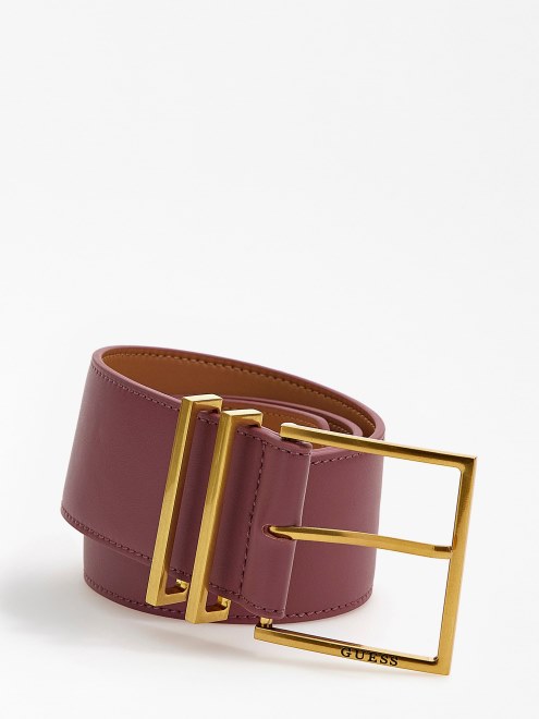 Guess Cinturon De Cintura Alta Beige