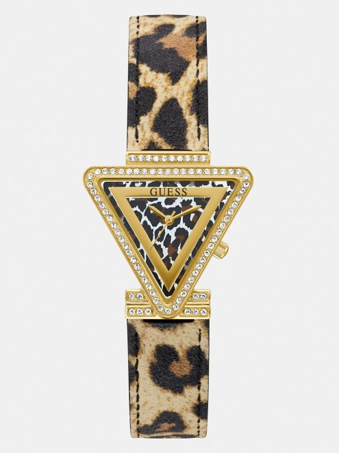 Reloj Analogico De Cristal Adivinar Oro Rosa