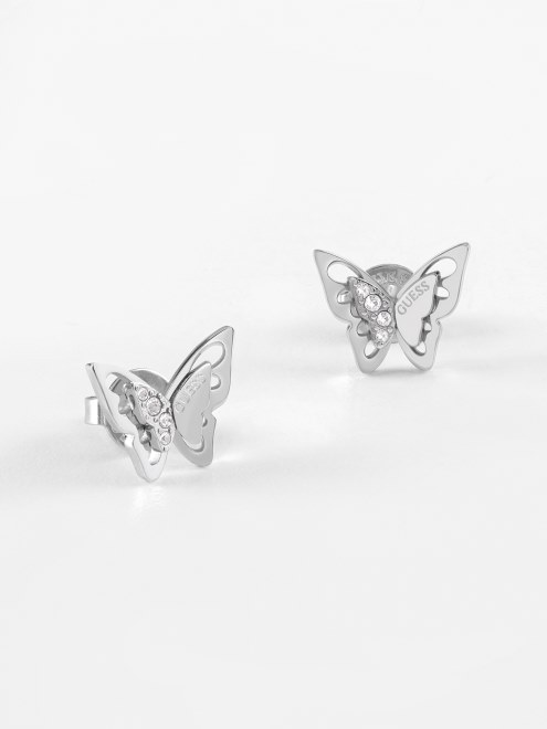 Pendientes Fly-away De Plata Guess