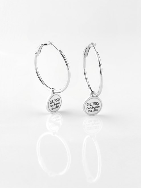 Adivinar Los Pendientes De Plata Hula Hoops