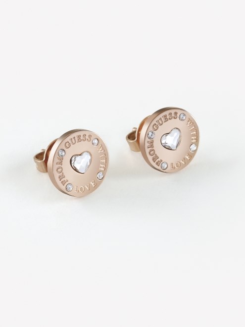 Aretes De Oro Rosa From-guess-with-love