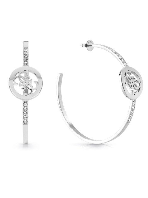 Adivinar Pendientes De Peonia De Plata En Flor