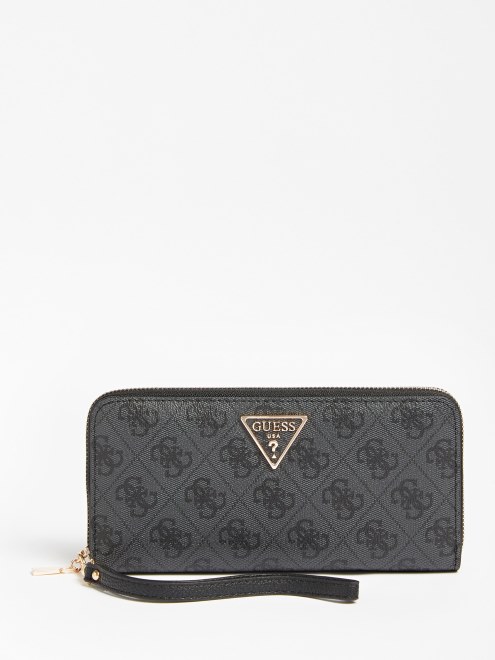 Cartera Larga Guess Gris Laurel