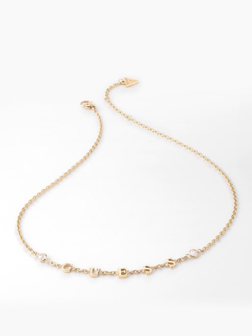 Collar-armonía-de-cristal Multi Gold Guess