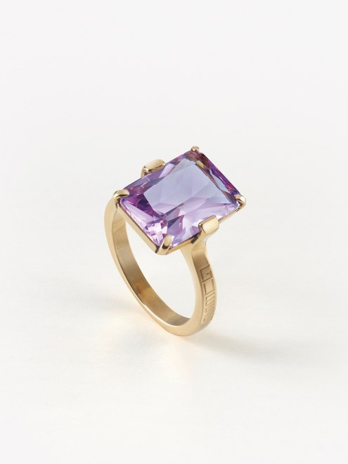 Anillos De Reflejos De Moda Adivinar Oro