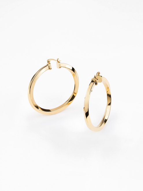 Pendientes "hoops Don't Lie" Adivinar Multi Oro