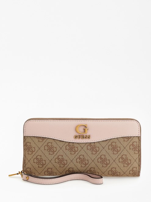 Rosa Nell 4g Logo Maxi Billetera Adivinar