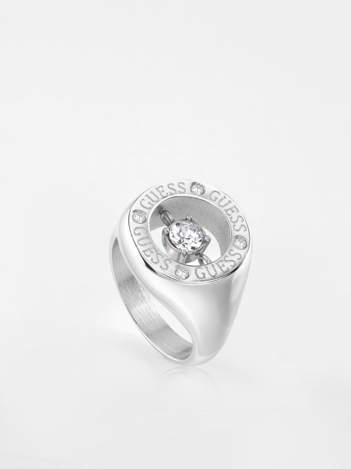 Adivinar El Anillo Solitario De Plata