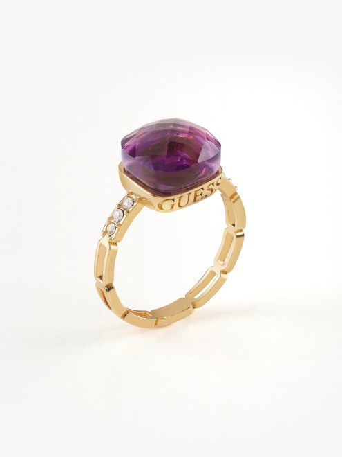 Supongo Que El Anillo De Reflejos De Oro