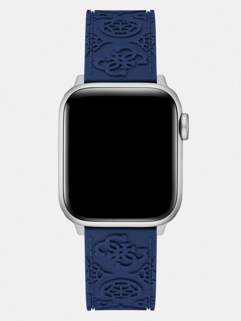 Correa Guess Con Logo Estampado 4g Para Apple Watch