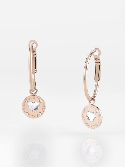 De-adivina-con-amor-pendientes Oro Rosa