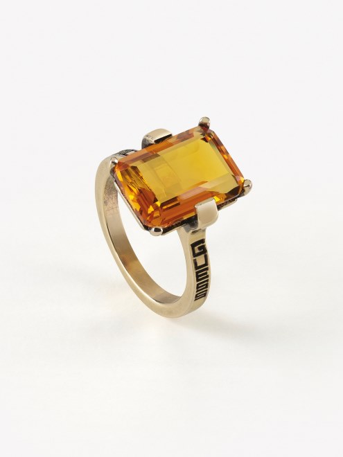 Reflejos Moda Anillo Oro Adivinar