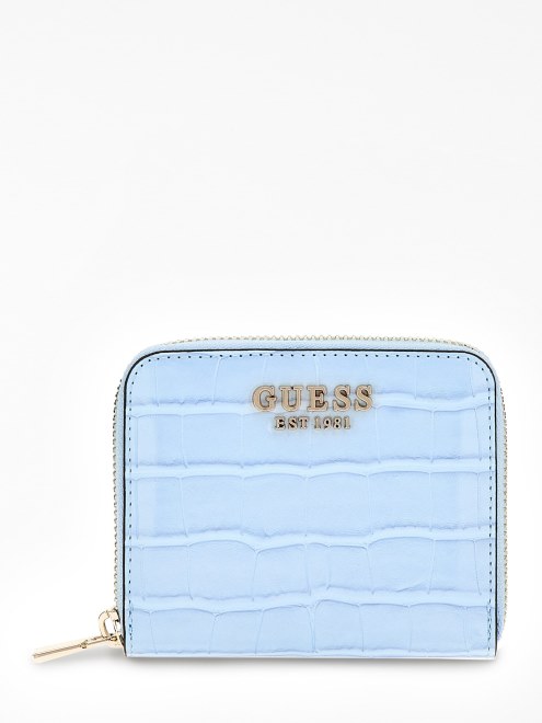 Cartera Mini Guess Laurel Azul Claro