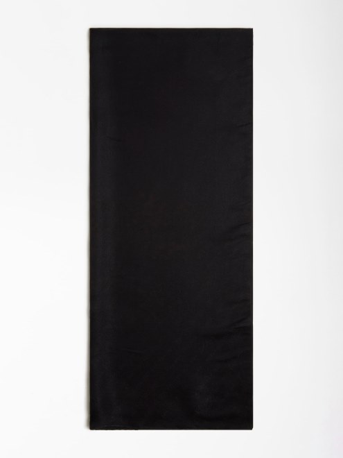 Bufanda Con Logo 4g Negra Supongo