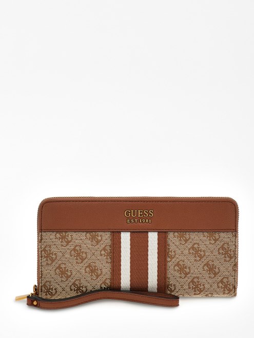 Marrón Katey 4g Logo Maxi Billetera Adivinar