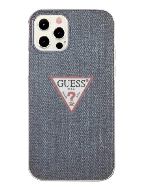 Funda Vaquera Guess Iphone 12 Pro Max Azul Oscuro