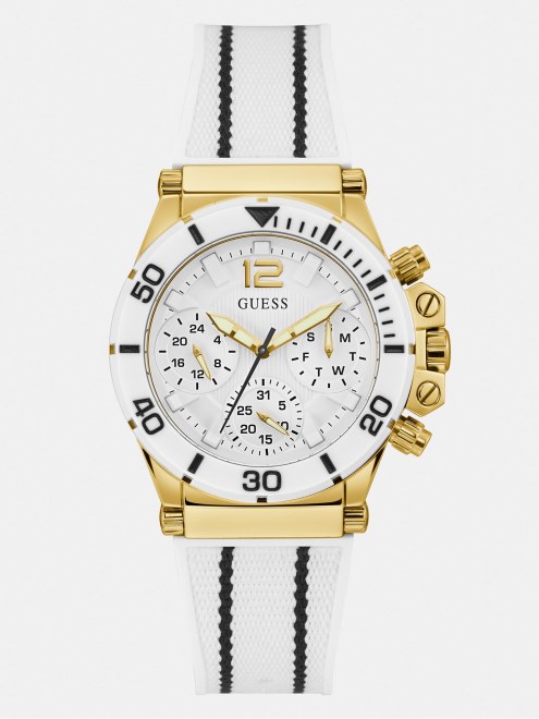 Reloj Multifunción Plateado Adivinar