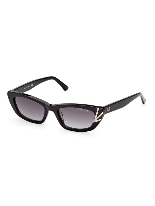 Gafas De Sol Modelo Guess Marciano Negras Rectangulares