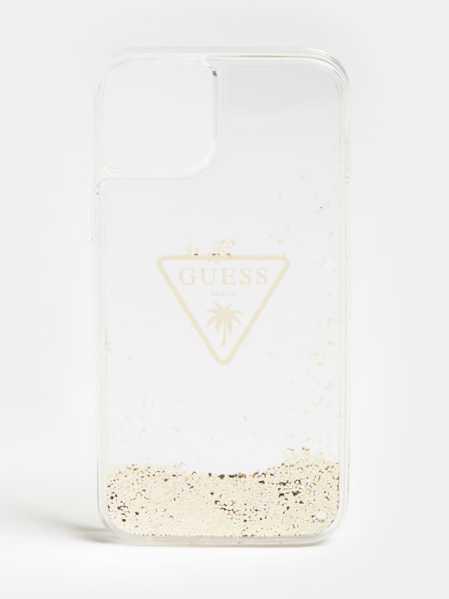 Funda Blanca Con Purpurina Para Iphone 14 Plus
