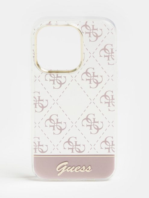 Funda Rosa Con Logo Adivinar Iphone 14 Pro 4g