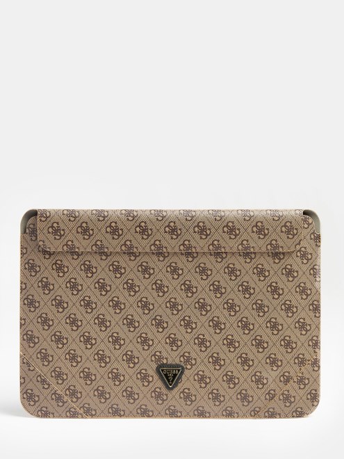 Bolso Bandolera Para Portatil Guess Beige 13/14