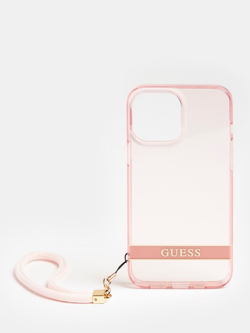 Funda Translucida Rosa Iphone 13 Pro Max Guess