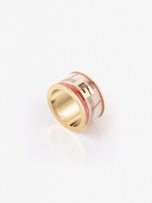 Anillo De Fular Con Motivo Multicolor Adivinar