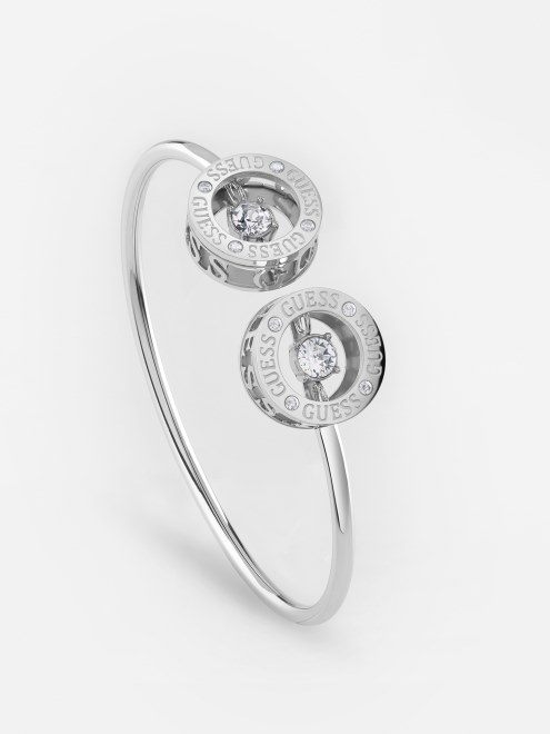 Adivinar Pulsera De Solitario De Plata