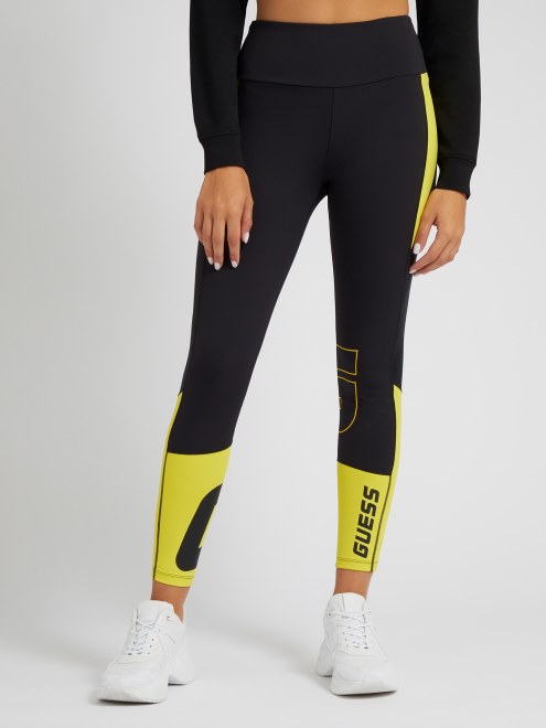 Legging De Microfibra Adivinar Negro