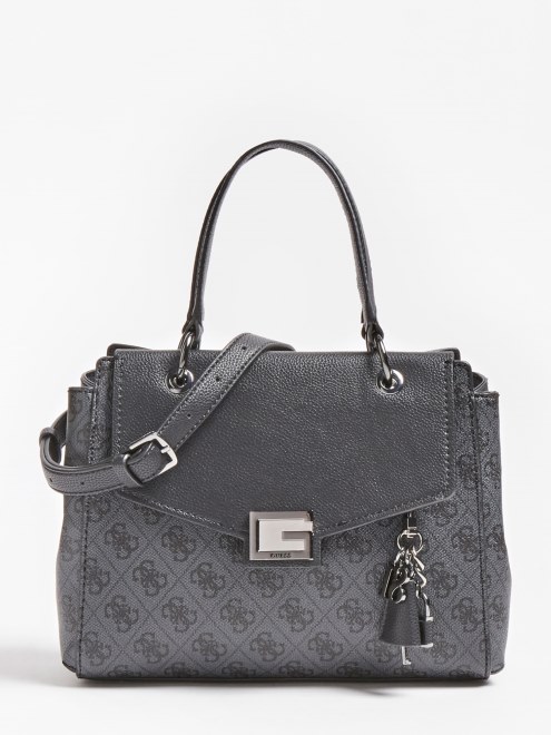 Bolso Gris Multi Guess Valy 4g Logo