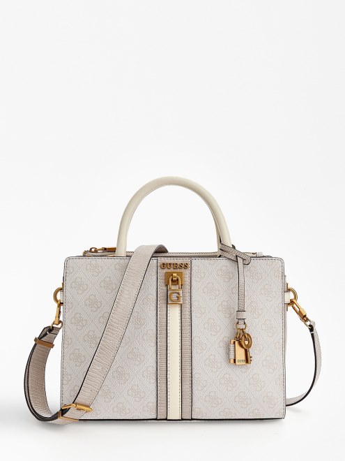 Ginevra 4g Logo Bolsillo Crema Adivinar