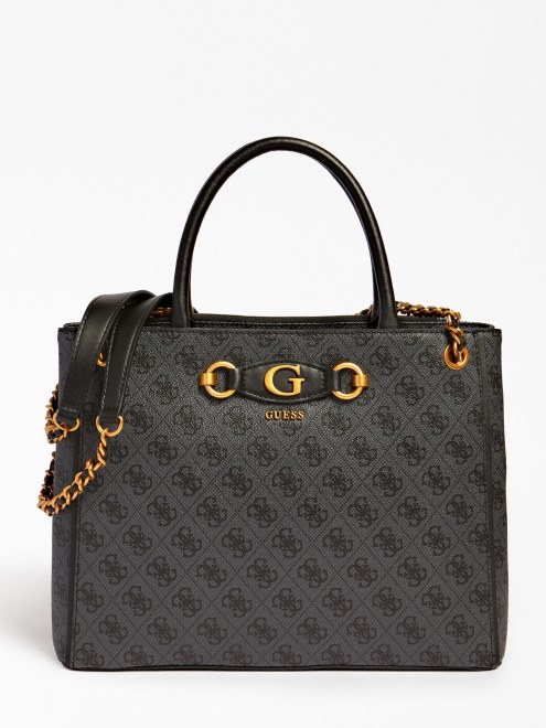 Izzy 4g Logo Maxi Bolso De Mano Adivinar Gris