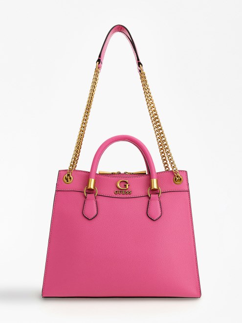 Bolso De Mano Guess Fucsia