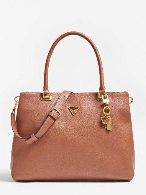 Bolso De Hombro Con Correa Adivina El Destino Marron