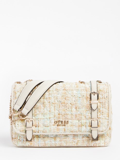 Bandolera Adam De Tweed Azul Supongo